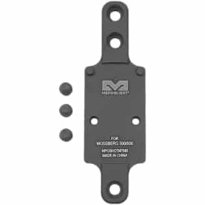 Meprolight optics plate for Mossberg 930/590, RMR footprint, matte black aluminum