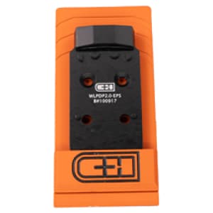 C&H Precision optics adapter plate for Walther Defense PDP 2.0, anodized black, V4 model