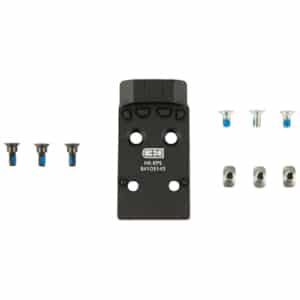 C&H Precision PLT HK VP9 to Holosun EPS/EPS C black anodized optic mount plate