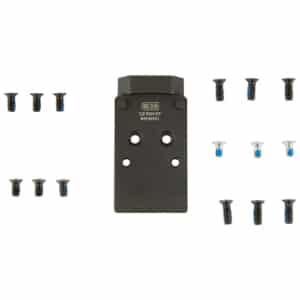 C&H Precision CZ P-10 V4 to RMR matte black mount plate