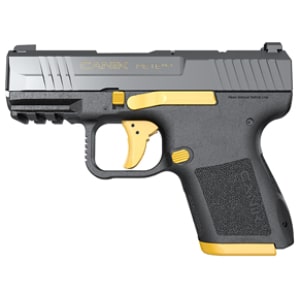 CANIK METE MC9 9mm pistol 3.18" barrel black with gold accents