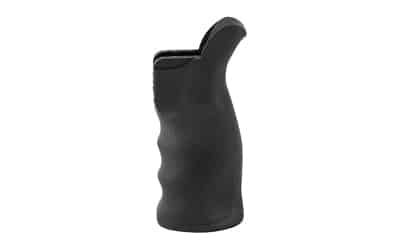 Ergo TDX-0 DLX zero-angle Tactical Deluxe AR grip in black with beavertail