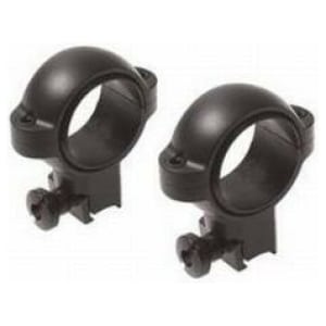 Burris Signature Zee 1-inch medium matte black steel scope rings, Weaver-style pair