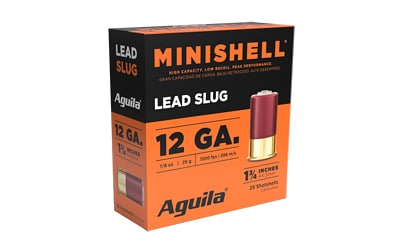 Aguila Minishell 12 Gauge 1.75 inch slug 25rd box product image