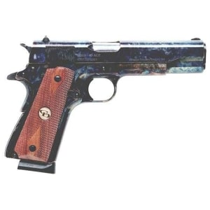 Charles Daly 1911 Field Grade .45 ACP 5-inch Color Case Hardened with Diamond Checkered Walnut Grips