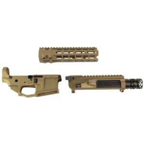 Radian Builder Kit 8.5 inch Brown Cerakote AR-15 components