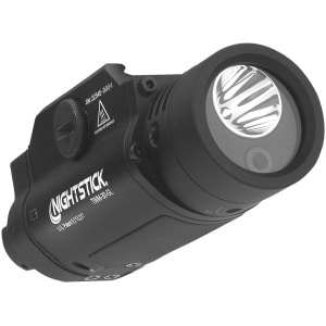 Nightstick TWM-30-GL tactical weapon-mounted light with green laser, black aluminum