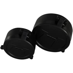 Huskemaw Optics 20SFC416 Blue Diamond 42mm flip-up scope lens caps, black rubber