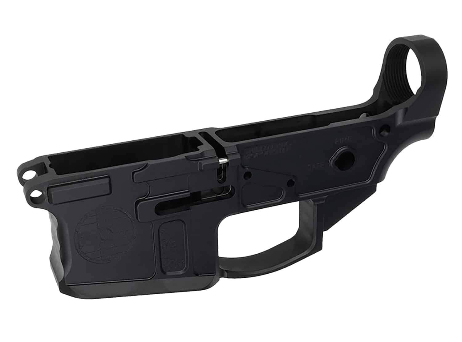 SHIELD ARMS SAO15 SA-15 stripped lower receiver, aluminum, black anodized finish