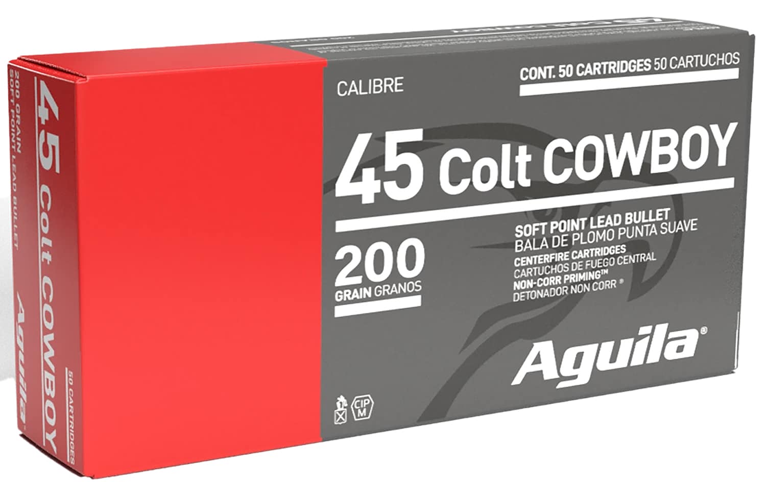 Aguila .45 Long Colt ammunition 50-round box product image