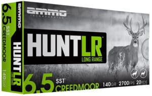 Ammo Inc Signature Hunt 6.5 Creedmoor 140gr Super Shock Tip 20rd box