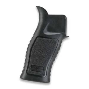 FAB Defense Gradus X reduced-angle AR-15 pistol grip in black with 15-degree profile