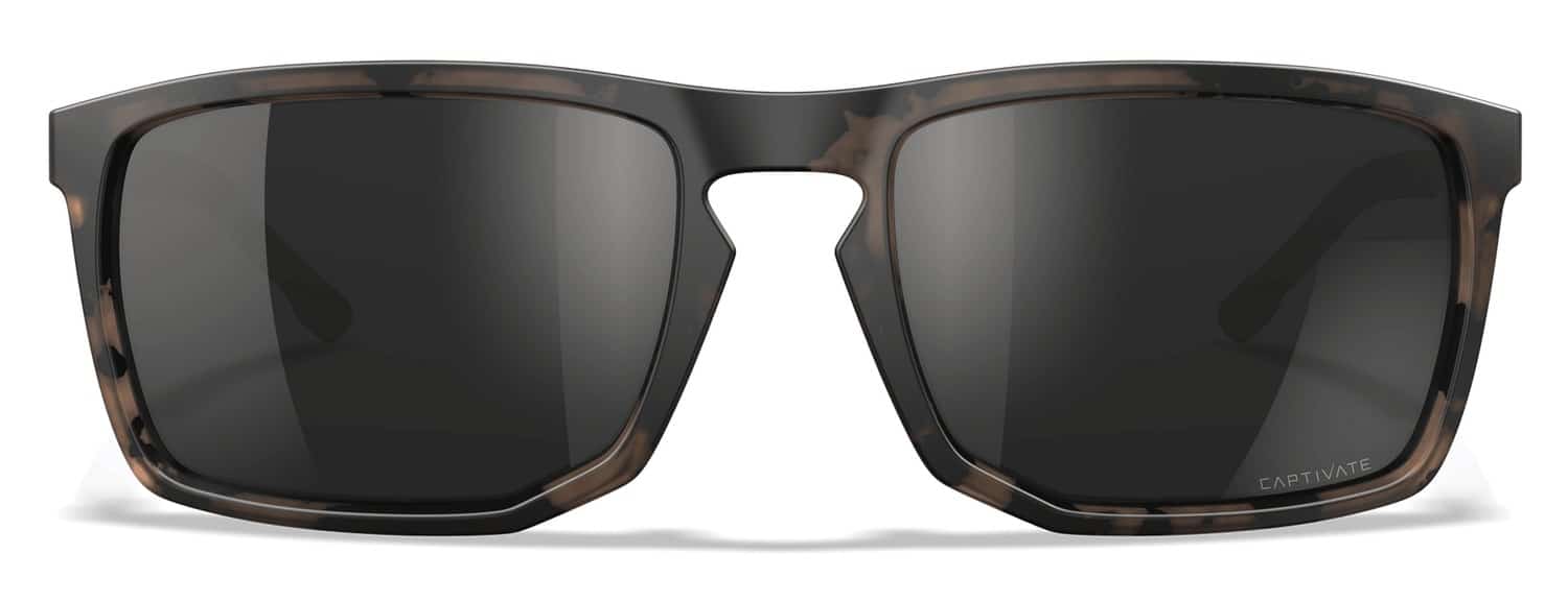 Wiley X AXE Captivate protective eyewear BLK MIR/TORTBRN