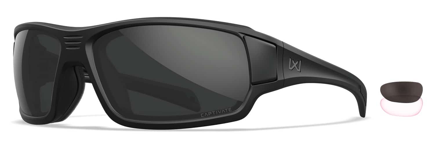 Wiley X Breach 2.5 CAPT (WILEYX CHBRC01) protective eyewear GRY/CLR/MB