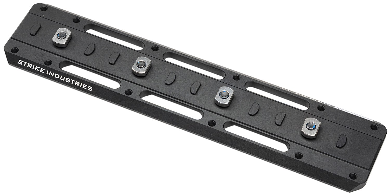 Strike Industries M-LOK ARCA Rail Adapter 6.8 in black anodized