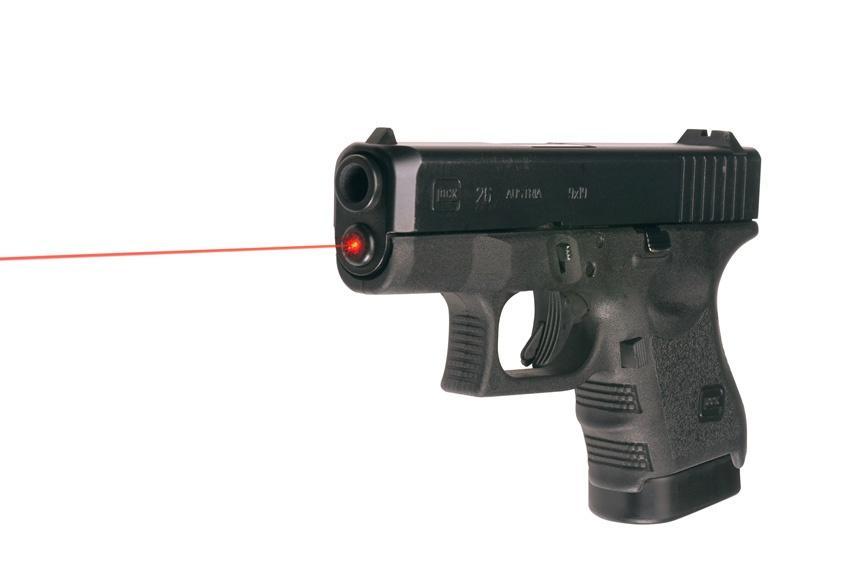 LaserMax Guide Rod Laser Sight for Glock 26/27/33 Gen 1-3 red product image