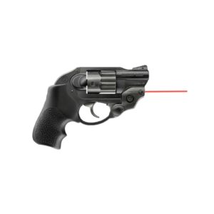 LaserMax CenterFire red handgun laser mounted on a Ruger LCR/LCRX