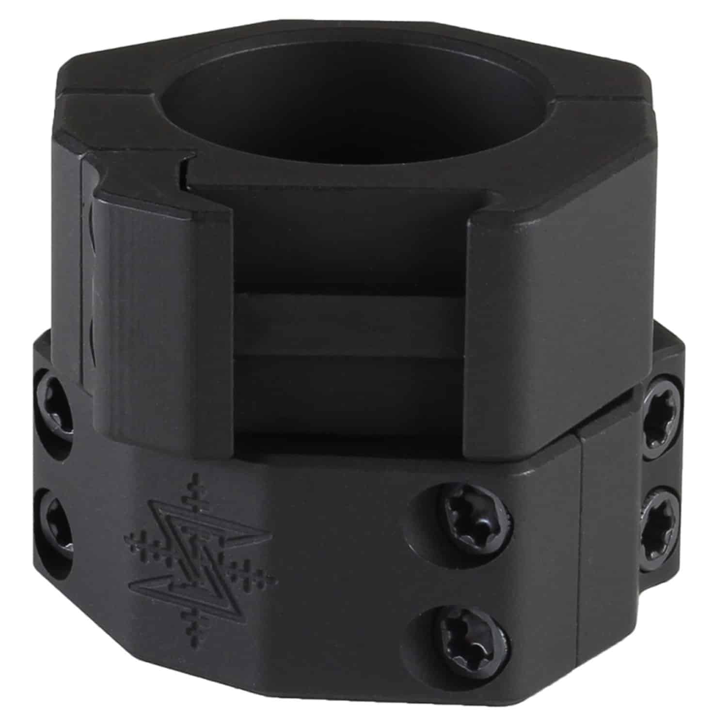 Seekins Precision 30mm scope rings .87 inch medium height matte black 4-cap