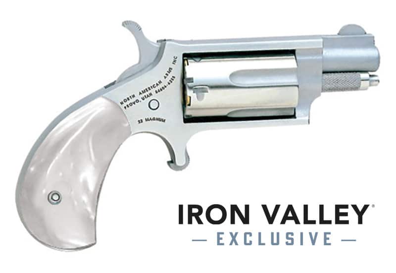 Mini-Rev 22Mag 1 1/8"S FS Pearl Grip