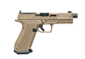 Shadow Systems DR920 Elite 9mm FDE pistol, optic-ready, 17rd