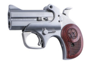 Bond Arms Texas Defender Derr .45 Colt 3 inch stainless with rosewood grips