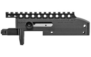 Magnum Research Switchbolt .22 LR receiver in black with integral Picatinny rail
