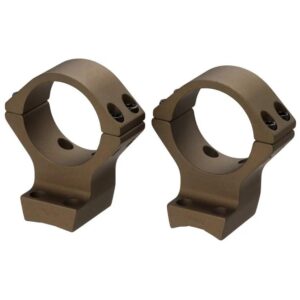 Browning X-Bolt two-piece 30mm integral scope mounts Smoked Bronze Cerakote
