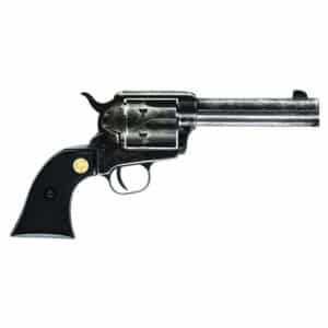Chiappa 1873 SAA 22LR 4.75-inch revolver antique finish with black grips