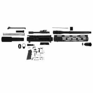 TacFire 10.5-inch AR 300 Blackout unassembled pistol build kit