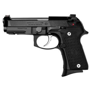 Beretta 92G Elite LTT Compact 9mm pistol with 4.25 inch barrel and fiber optic front sight