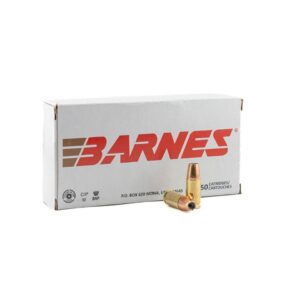 Barnes Defense JHP 9mm 124 gr Sierra Jacketed Hollow Point 50-count box