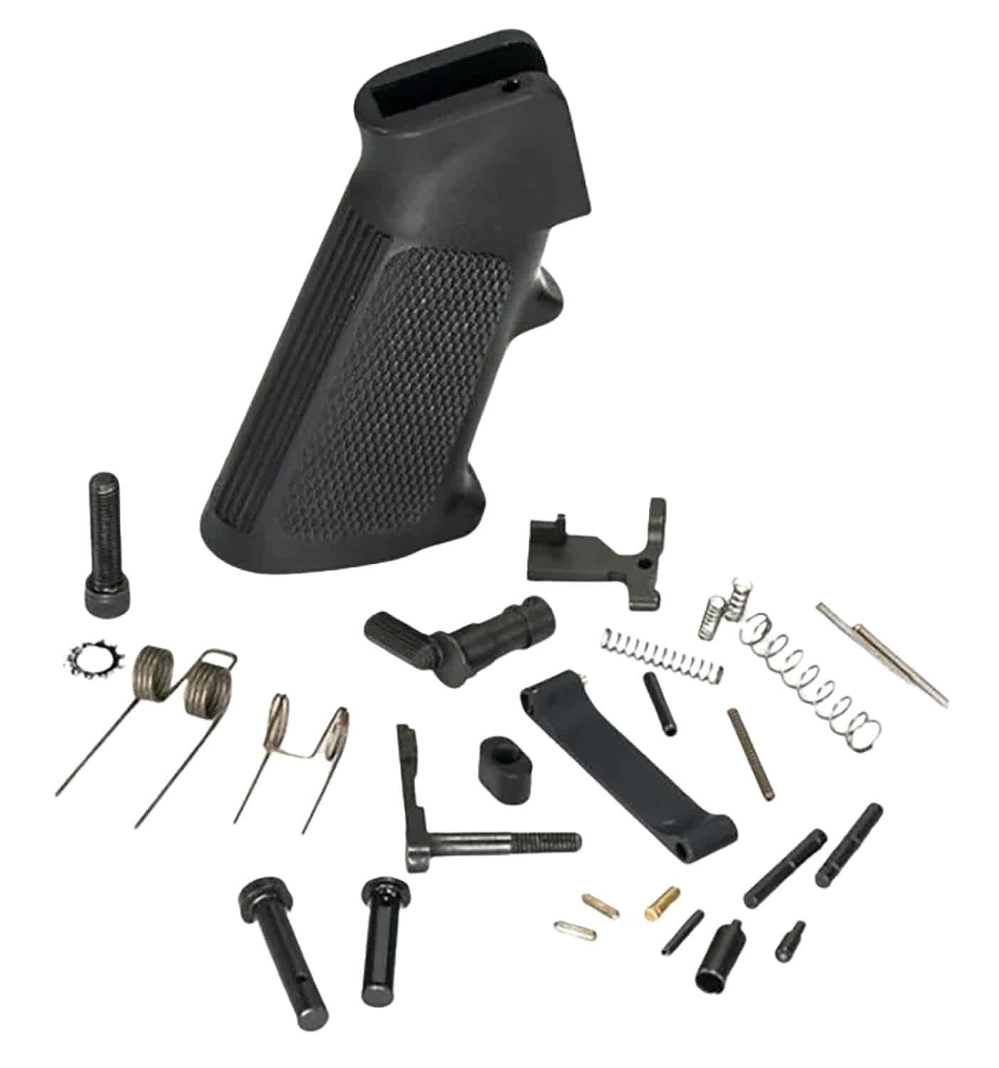 White Label Armory WLA-LOW-1015-01 lower parts kit for AR-15, black phosphate finish