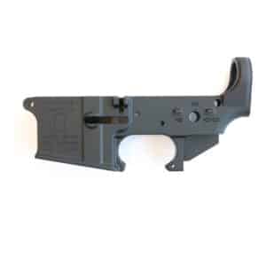 Franklin Armory FAI-15 forged 7075-T6 aluminum stripped lower receiver in black