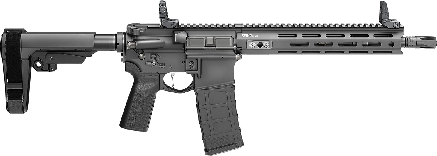 Springfield Armory Saint Victor V2 pistol 5.56 11.5-inch black with SBA3 brace and M-LOK handguard