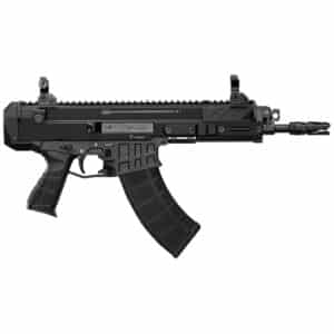 CZ-USA Bren 2 MS Pistol 7.62x39 with 11.14 inch barrel and folding sights, black finish