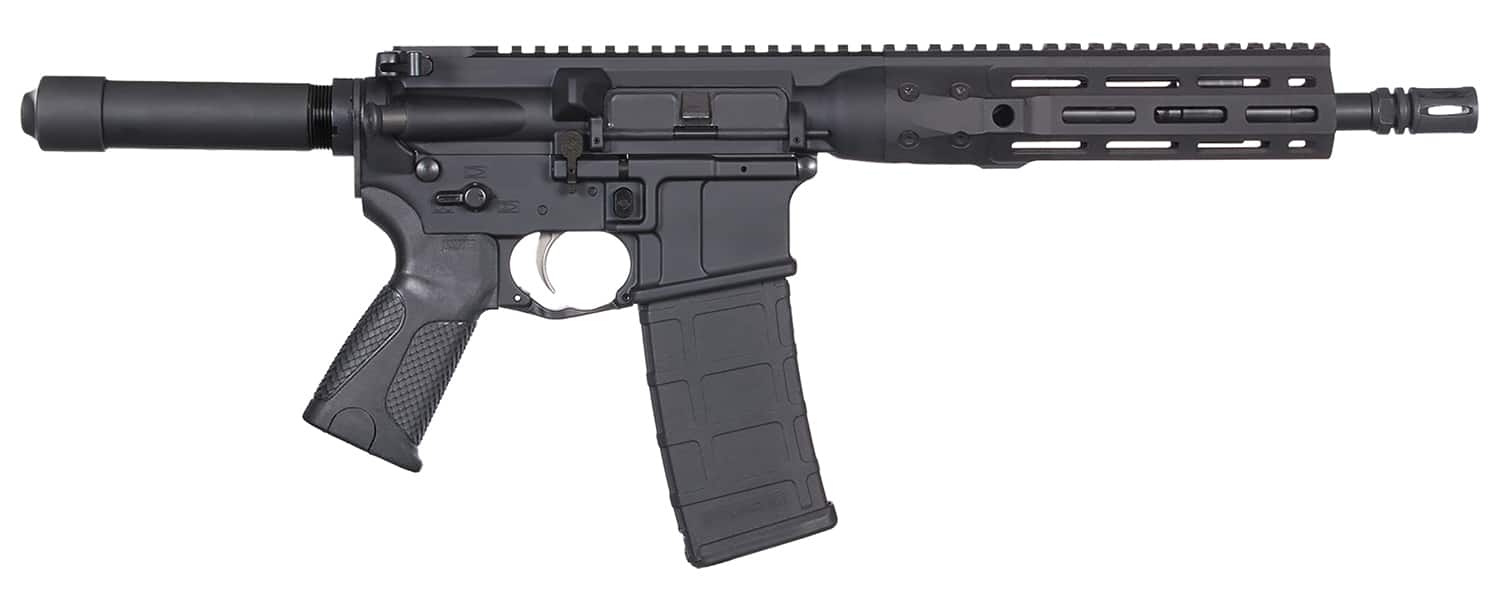 LWRC IC-DI 10.50 inch 5.56 NATO AR-style pistol with M-LOK handguard
