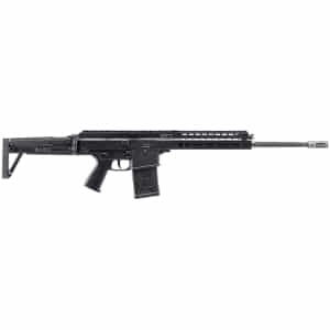 B&T APC308 PRO DMR rifle, black finish, 18.90-inch fluted barrel