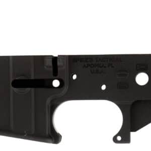Spikes Tactical STLS029 PHU Spade stripped lower receiver, black hardcoat anodized, 7075-T6