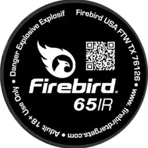 Firebird 65IR 65mm white smoke reactive target pack - 10 targets