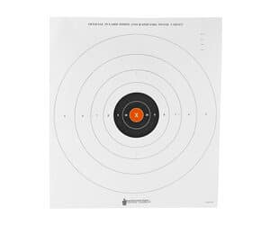 Action Target B-8 bullseye paper target 21 x 24 inches 100 pack