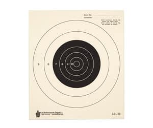 Action Target Bulls-Eye tag-style paper targets 100 pack