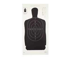 Action Target B-29 silhouette heavy paper hanging target 11.5 x 22 in 100 pack