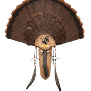 Hunters Specialties STR06949 Three Beard Mounting Plaque Includes Mounting Hardware