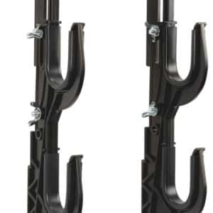 Allen 17450 Gun/Accessory Rack Black Plastic Holds 2