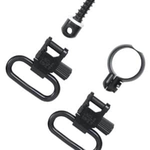 Uncle Mike's 13412 Super Swivel Quick Detach 115 RF Blued 1" Loop for Most 22 Cal Tube Diameter & .430-.455" Rifles (Except Win 94/22M US)