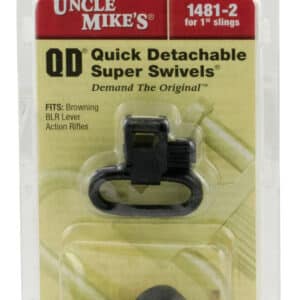 Uncle Mike's 14812 Super Swivel Quick Detach 115 BLR Blued 1" Loop for Browning BLR (Does Not Fit BLR Lightening)