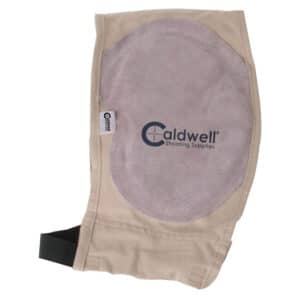 Caldwell 310010 Recoil Shield Mag Plus Tan Cloth w/Leather Pad