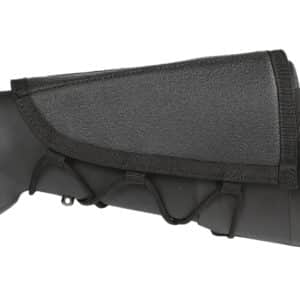 Blackhawk 90CP02BK Ammo Cheek Pad Black Nylon 5rd Rifle Buttstock Mount