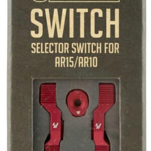 Strike ARSSSRED Strike Switch 60/90 Degree Red Aluminum AR-Platform Ambidextrous