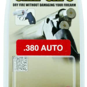 Carlson's red aluminum snap caps .380 ACP 5-pack